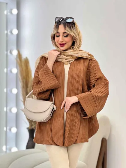 مانتو هلالی بغل چاک