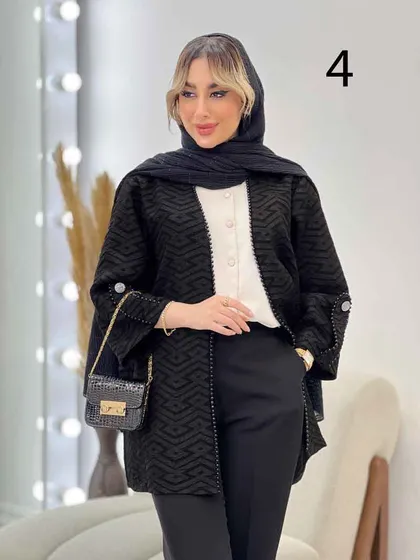 مانتو فکورا آستین پاگن