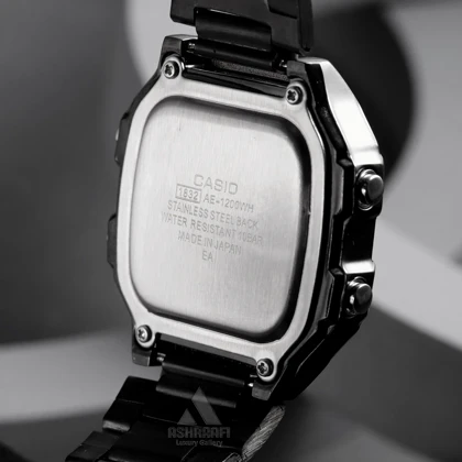 ساعت کاسیو دیجیتالی مشکی Casio AE-1200-KK
