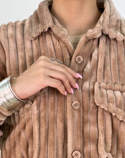 مانتو تدی فتیله ای