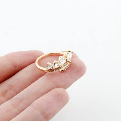 انگشتر دخترانه مدل طاووس