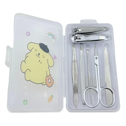 ست جذاب مانیکور و پدیکور با طرح دوست‌داشتنی و ابزارهای کاربردی