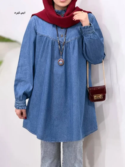 مانتو جین کاغذی آیسو پریناز