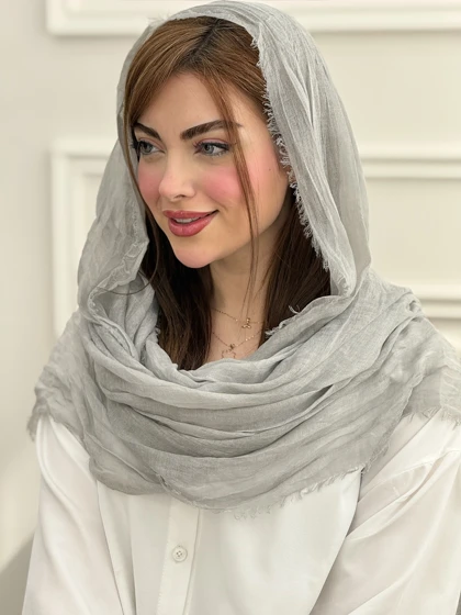 شال نخی چروک دورریش