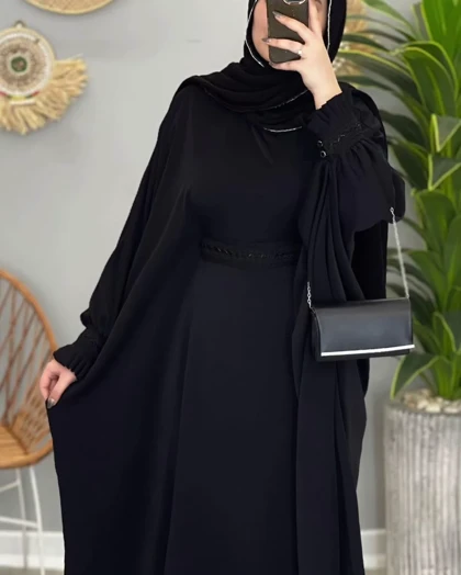 عبا الیزه آستین چین‌دار سلما