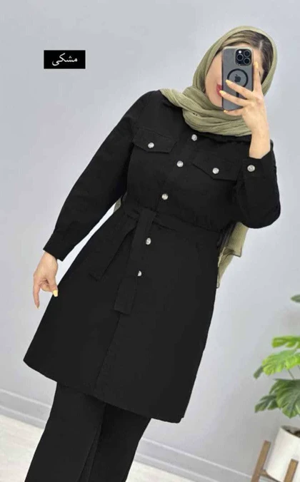 مانتو کتان سحر