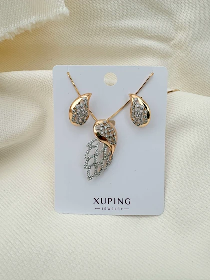 نیم ست طرح ققنوس ژوپینگ بدون زنجیر