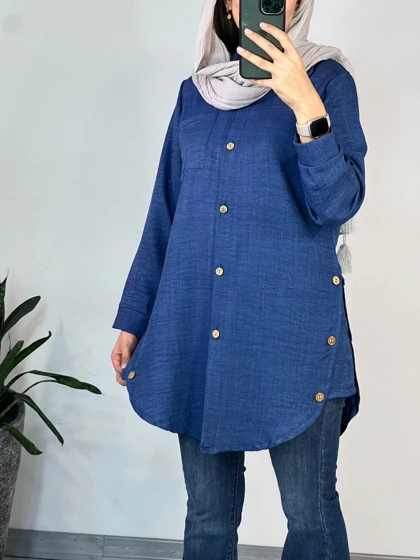 مانتو دکمه دار آواز