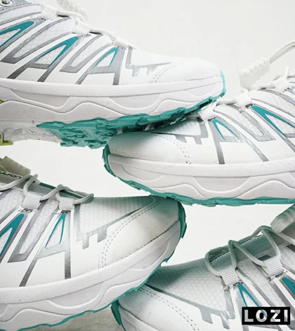 کفش کتانی سفید سبز سالومون Salomon X ULTRA