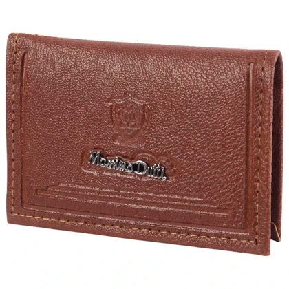 ست کیف پول و جاکارتی چرمی مدل Massimo Dutti