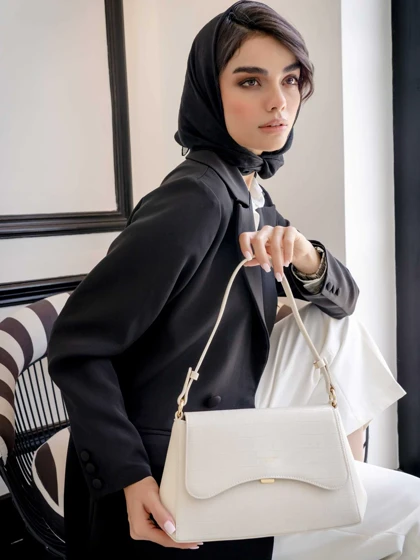 کیف دوشی زنانه دیوید جونز مدل CM-6639