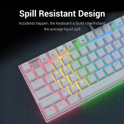 کیبورد گیمینگ سیمی ردراگون Redragon مدل K552W-RGB