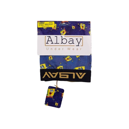 شورت نیم پا مردانه طرحدار Albay کد100