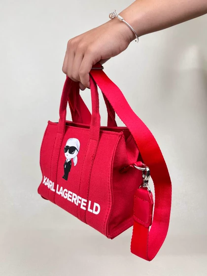 کیف زنانه دستی پاسپورتی کارل KARLLAGERFELD کد 1637