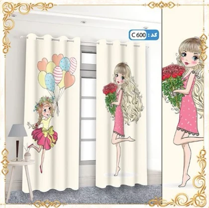 پرده پانچی اتاق کودک و نوجوان c-600
