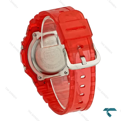 ساعت جی شاک DW5600 دیجیتالی قرمز GShock-8226-U