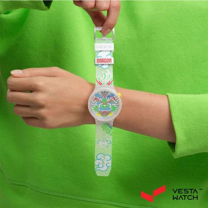 ساعت مچی مردانه و زنانه سواچ SWATCH مدل SB05Z102