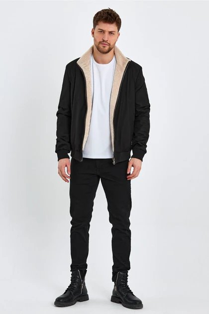 کت و کاپشن مردانه nero-leather-fur nero-leather-fur