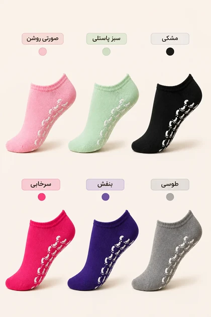 جوراب مچی زنانه سیلیکونی اسپا