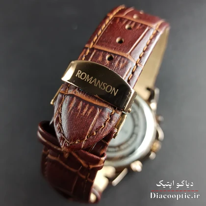 ساعت مچی مردانه موتور ژاپن برند رمانسون مدل DO1200 بند چرمی