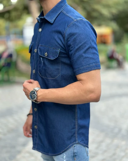 پیراهن جین کاغذی