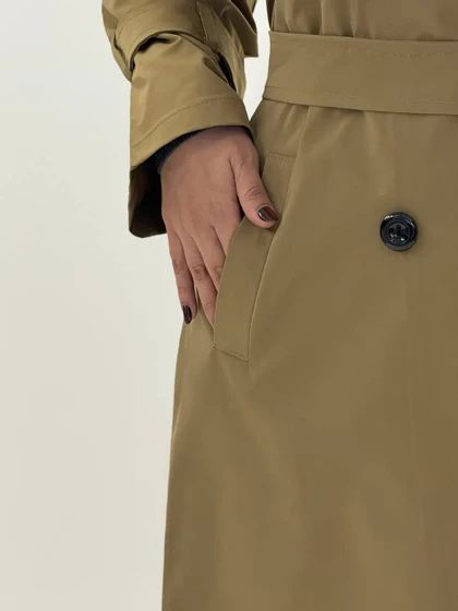 3987-بارانی بلند تیدا