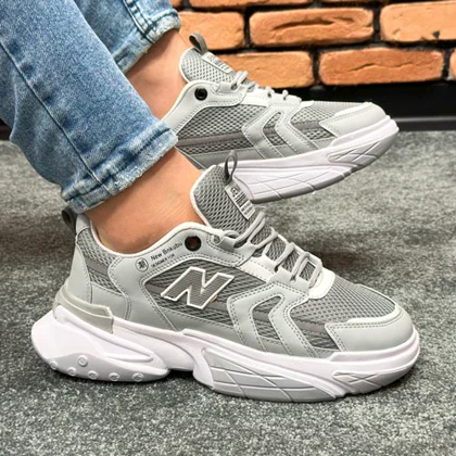 کتانی اسپرت مردانه مدل نیوبالانس NEW BALANCEرنگ طوسی