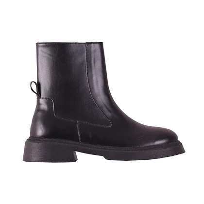 نیم بوت زنانه چرم مدل رسا کد 2255