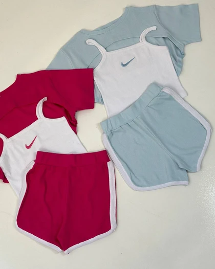 ست کبریتی سه تیکه استین کوتاه