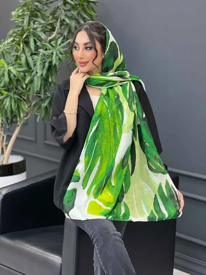 شال طرح برگ انجیری