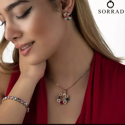 نیم ست کریستالی اپال کلیو