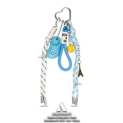 آویز کیف خاص Crocs azzurro Charm