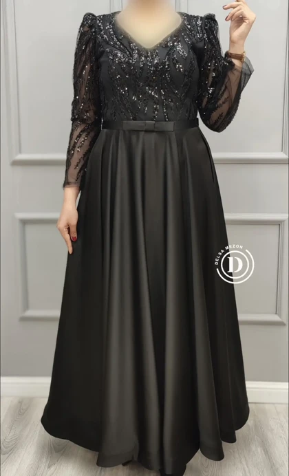 پیراهن بلند تیارا 7093