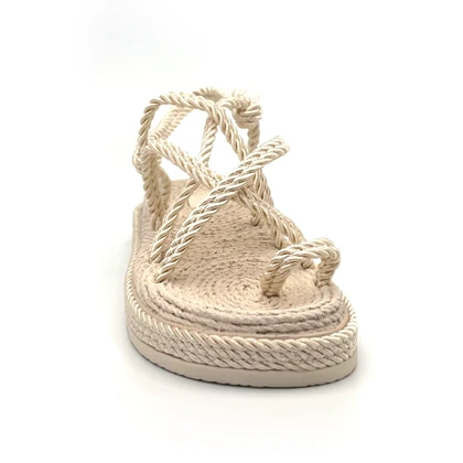 کفش صندل دخترانه مدل sandal - 0010_Creamy