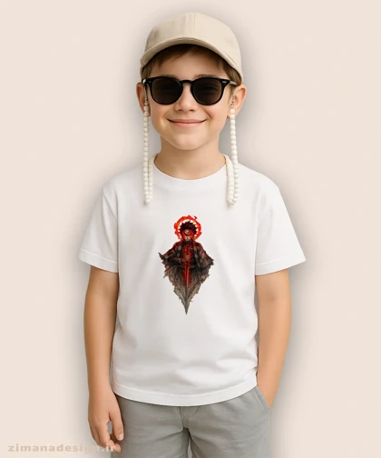 تیشرت بچگانه طرح شیطان کش شخصیت تانجیرو کد 939