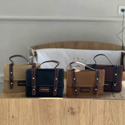 کیف دوشی چرم دخترانه JIASHIQING