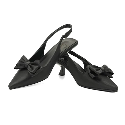 کفش مجلسی زنانه پاشنه‌دار 3 سانت مدل sandal valentino _ 4003p