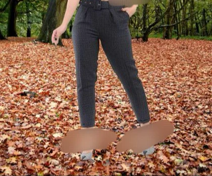 شلوار حصیری مام فیت