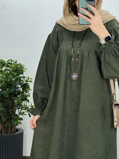مانتو عبایی بلند رایلی 3