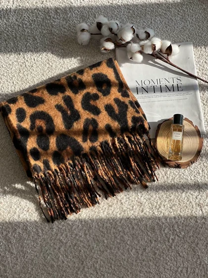 بیگ اسکارف فوتر پلنگی کد 400