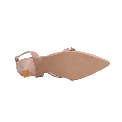 کفش زنانه دو سگک مدل آدرینا کرم_کد 3533