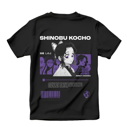 تیشرت Demon Slayer طرح Shinobu Kocho کد 223534