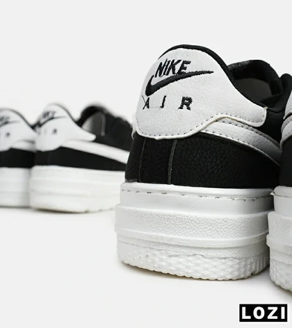 کفش مردانه و زنانه مشکی سفید NIKE AIR FORCE