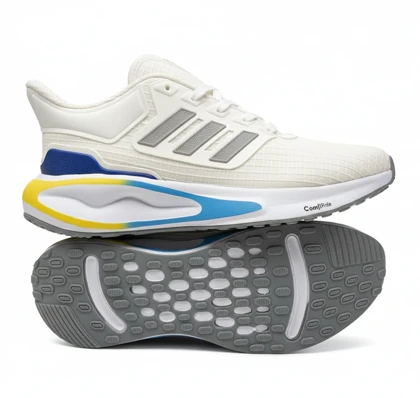 کفش کتانی آدیداس الترابولت سفید آبی زرد کد 295001