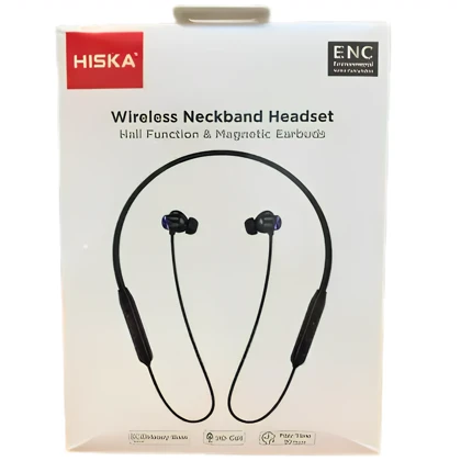 هندزفری گردنی هیسکا HISKA مدل FX-601 با بلوتوث 5.3