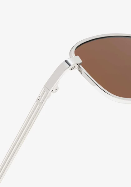 عینک آفتابی دی فرانکلین مدل D.franklin Square Legacy Silver / Brown