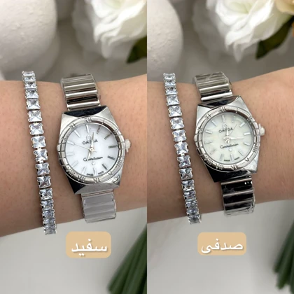 ساعت امگا رومی زنانه سیلور