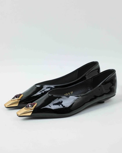 125_5 - کفش یراق نگینی درشت 125_5