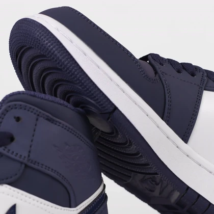 کتانی مستر مدل NIKE air jordan سفید سرمه ای کد 0001