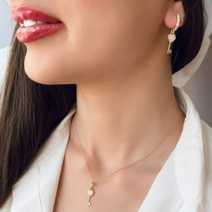 نیمست زنانه برند ژوپینگ مدل کلید قلبی